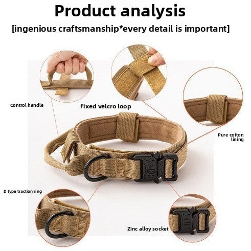 Collar de nylon ajustable para perro